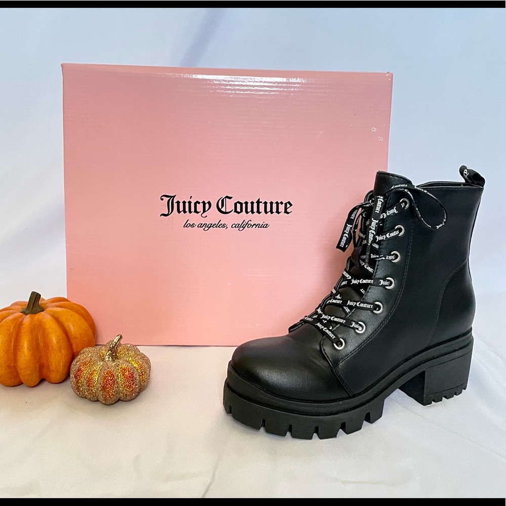 Juicy Couture Carme Combat Boot (NEW)